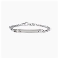 Bracciale Mabina Uomo Rider in Argento 533972 - 533972